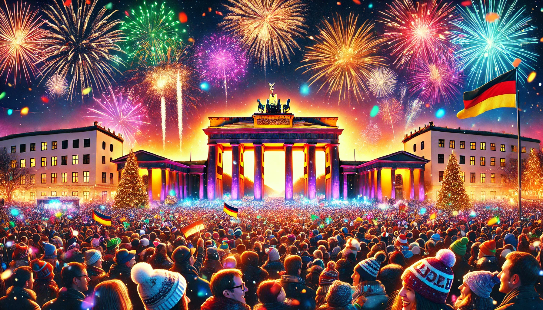 Berlin Hosts Europe's Largest Outdoor New Year's Eve Celebration